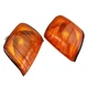 Corner Lights Parking Lamps Pair For Mercedes-Benz E-Class W124 1986-1993 Amber.