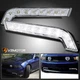 Fits 2010-2014 Ford Mustang GT LED Driving Fog Lights Bumper Lamps Pair 10-14