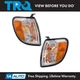TRQ Driver & Passenger Side Corner Light Set for Toyota TO2530135 TO2531135