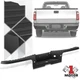 Black Rear Bumper Step Pad w/ Park Sensor Holes for 08-12 Ford F-250 F-350 SD