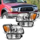 Pair For Toyota Tacoma 2001-2004 Headlights Corner Signal Lights Bumper Lamps
