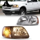 Headlights w/Corner Lights 1997-2003 For Ford F-150 97-02 Expedition Front Lamps