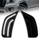 2PCS Smoked Lens LED Side Markers Lamp White For 2021-2024 GMC Chevy Cadillac