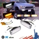 1 Pair DRL Turn Signal LED Lights For 1984-88 Toyota 4Runner & Pickup Clear Lens