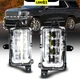 Pair Front Bumper Fog Light For GMC Yukon/ Yukon XL 2021 2022 2023 LED Fog Lamp