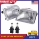 Driver and Passenger Side Headlights For Ford Ranger 1993-1997 Halogen w/ Bulbs
