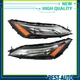 Halogen w/LED DRL For Nissan Rogue S SL SV 21-23 RH+LH Daytime Running Lights