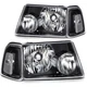 Left+Right Pair Headlights Assembly For Ford Ranger 2001 2002 2003 2004-2011