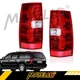 Tail Lights For 2007-2014 Chevy Tahoe Suburban 1500 2500 Brake Lamps Left+Right