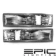 Park Signal Lights 1995-2005 CHEVROLET ASTRO GMC SAFARI Left Right Sides Pair