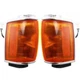 For 1987-1989 Toyota 4Runner Signal Light Chrome Pair TO2520119 + TO2521121