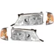 Headlight Kit For 1998-1999 Toyota Avalon Left and Right With Corner Lights
