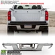 2015-2019 Chevy Colorado GMC Canyon w/o Sensor Chrome Rear Step Bumper Face Bar