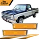  Fit For Chevy Blazer GMC Jimmy C/K R Pickup Side Marker Lights Bezel Pair Set
