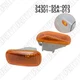 2&times; Side Marker Light Cover 34301-S5A-003 For Honda Civic Acura RSX Integra TypeR