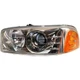 GM2502214 Fits 1999-2006 GMC Sierra 1500 Driver Side Headlight DOT