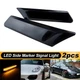 For 2006-2012 Porsche Cayman 987 Smoke Lens Amber LED Side Marker Signal Lights