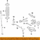 48830-47010 Toyota Link assy, rear stabilizer, rh 4883047010, New Genuine OEM Pa