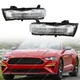 Pair LED Fog Lights For 2018-2023 Ford Mustang Turn Signal Lamps DRL Right Left