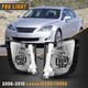 Fog Lights for 2006-2010 Lexus IS250 IS350 Clear Lens Bumper Lamp HB4 Bulbs Pair