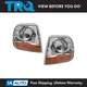 TRQ Corner Marker Light Set Driver & Passenger Side Fits 2001-2003 Ford F-150