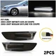 White Front Bumper LED Side Marker Lights For 03-07 Infiniti G35/Nissan Skyline