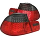 ANZO For 1999-2001 BMW 3 Series E46 LED Taillights Red/Smoke 321127