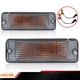 Front Smoke Turn Signal Corner Lights 1Pair Fit For 84-89 Toyota Pickup 4 Ruuner