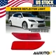 Bumper Reflector Set For 2011-2013 Toyota Corolla Rear Left & Right 2Pc