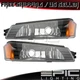 2002-2006 CHEVROLET AVALANCHE Corner Park Signal Lights - Left Right Sides Pair