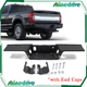 Rear Bumper Step Pad & End Caps For Ford F250 F350 F450 2017-2022 w/Sensor Holes
