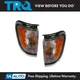 TRQ Corner Marker Light Set Driver & Passenger Side Fits 1995-1997 Toyota Tacoma