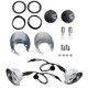 CJ Classics Parking Light Kit With Black Lenses Mustang 1965-1966