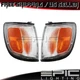 Corner Side Marker Signal Lights for 1996-1997 TOYOTA 4RUNNER - Left Right Pair