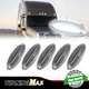 For Freightliner Cascadia Cab Marker Roof Running Clearance Lights Clear White