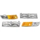 Headlight Kit For 1992-1994 Mercury Grand Marquis Left and Right Side Clear Lens