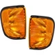 For 2003-2007 E-150 orner Light Front Amber Plastic SET PAIR