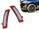 Clear Lens Front Bumper Side Marker Reflector Lamps For 2011-2013 BMW E70 X5 LCI