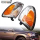 Fits 98-07 Lexus LX470 Front Signal Parking Corner Light Lamp Pair 8152160370