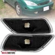 Black Bumper Lights Fits 2000-2005 Ford Focus Turn Signal Lamps Left+Right 00-05