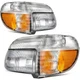 Pair Headlights Assembly For 1995 1996 1997 1998 1999 2000 2001 Ford Explorer