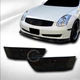 For 03-07 Infiniti G35 Coupe Smoke Front Bumper Side Marker Reflector Lights k2