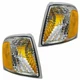 DRIVER & PASSENGER SET PARKING SIGNAL LIGHT HOUSING FITS 2001-2005 FORD EXPLORER
