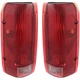 Tail Light Set For 90-96 Ford F150 F-250 F-350 Bronco Pair FO2801105 FO2800106