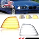Clear Switchback LED Front Corner Signal Lights For 92-99 BMW E36 3 Series Coupe