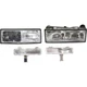 Headlight For 1987-1990 Chevrolet Caprice Left and Right With Turn Signals