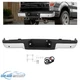 Chrome Rear Bumper Assembly For Ford F150 Styleside 2009-2014 W/ Sensor Holes