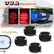 4PCS Smoked Red LED Brake Tail Light Lamp Lenses For 1990-1996 Chevy Corvette C4