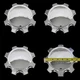 11-23 Chevy GMC 18" 20" Chrome Wheel Center Hub Caps 8 Lug Alloy Rim Cover Hubs