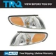 TRQ Corner Marker Light Set Driver & Passenger Side Fits 1999-2001 Toyota Solara